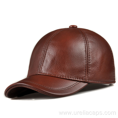 Leatherette blank waterproof cap